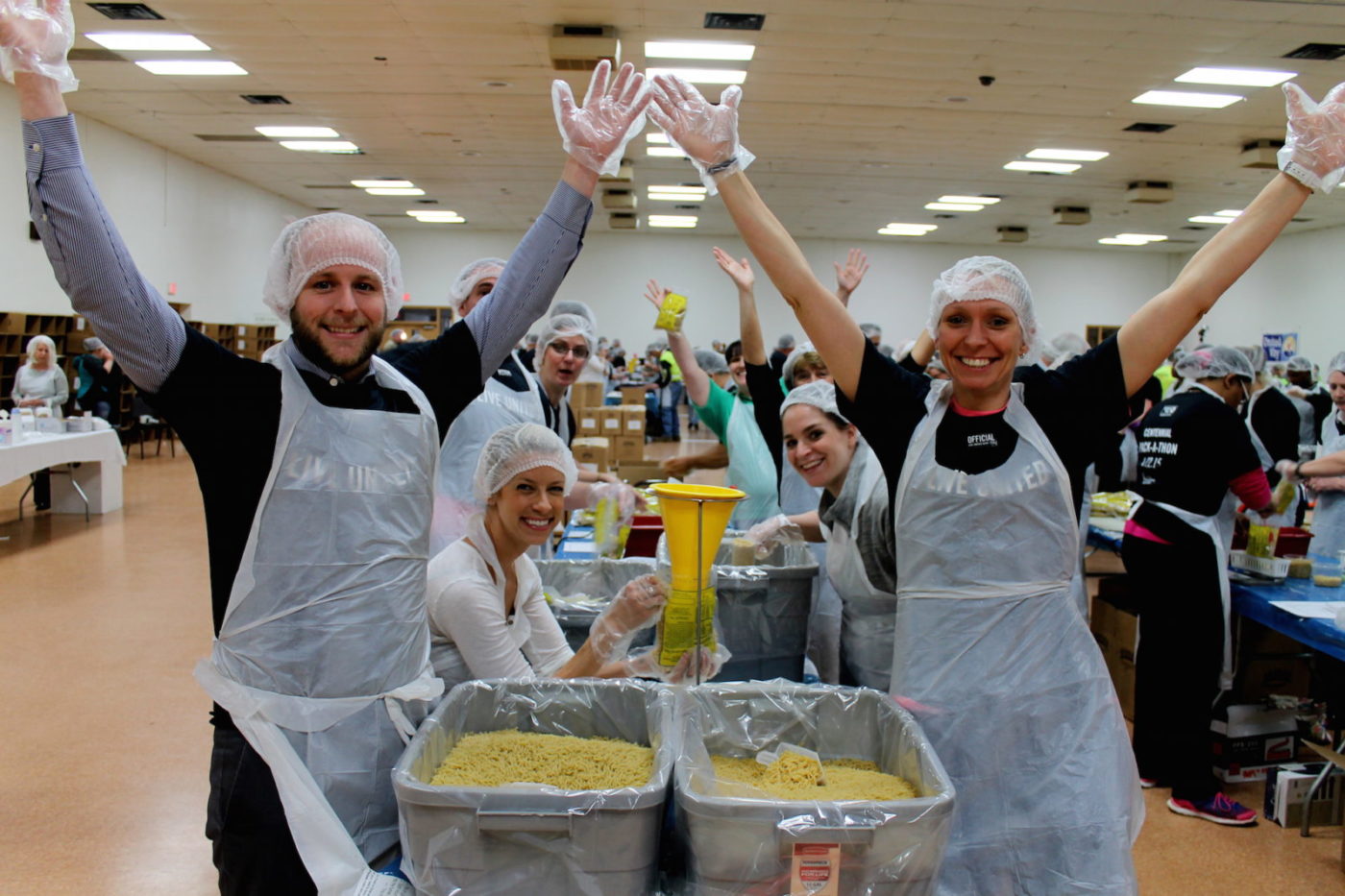 Outreach Program - United Way Meal Packaging Event